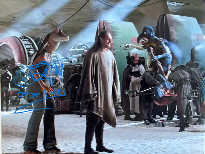 Ahmed Best signed Autograph 8x10 Star Wars