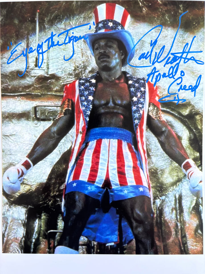 Carl Weathers signed Autograph 8x10 Rocky, Star Wars, Predator