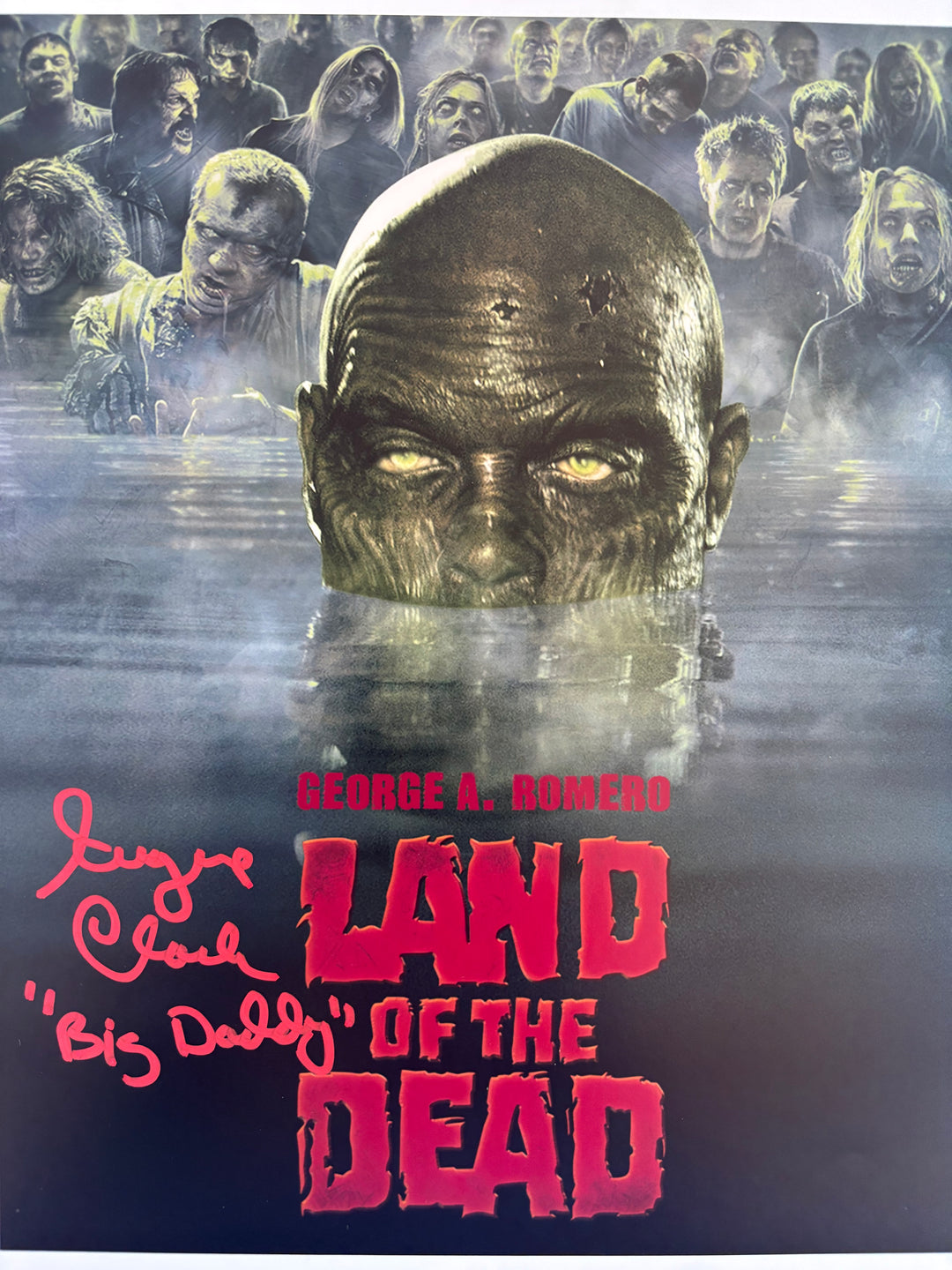 Eugene Clark signed Autograph 8x10 Land of the Dead