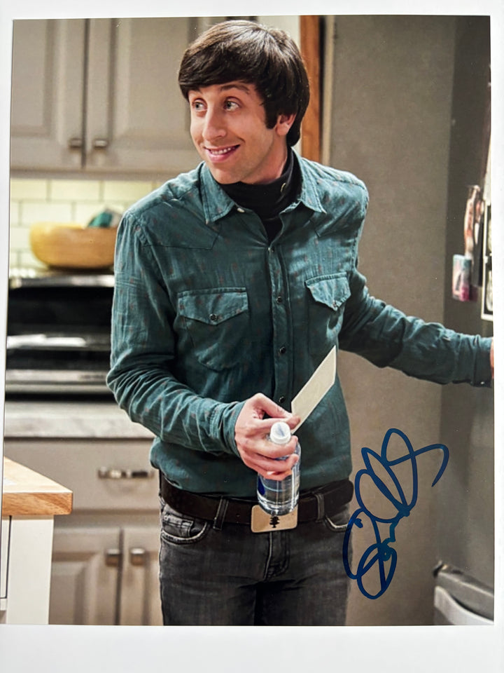 Simon Helberg signed Autograph 8x10 The Big Bang Theory