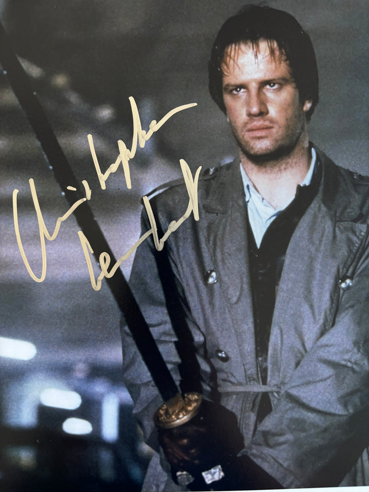 Christopher Lambert signed Autograph 8x10 Highlander