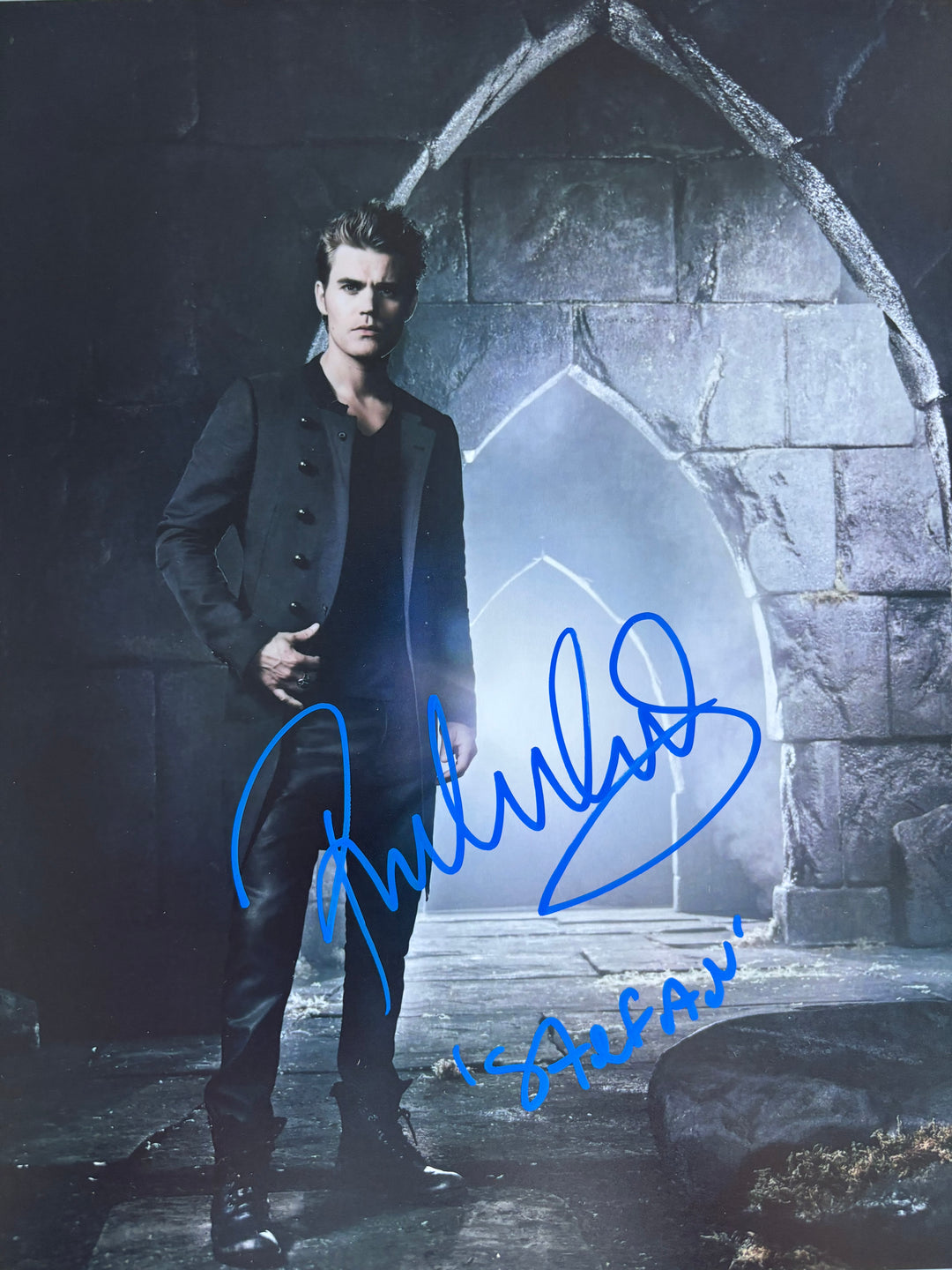 Paul Wesley signed Autograph 8x10 Vampire Diaries, Star Trek