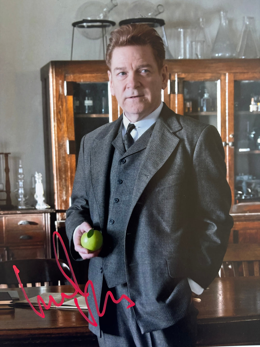 Kenneth Branagh signed Autograph 8x10 Harry Potter, Jack Ryan, Oppenheimer, Dunkirk