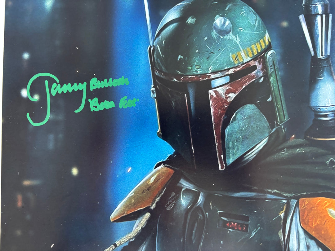 Jeremy Bulloch signed Autograph 8x10 Star Wars