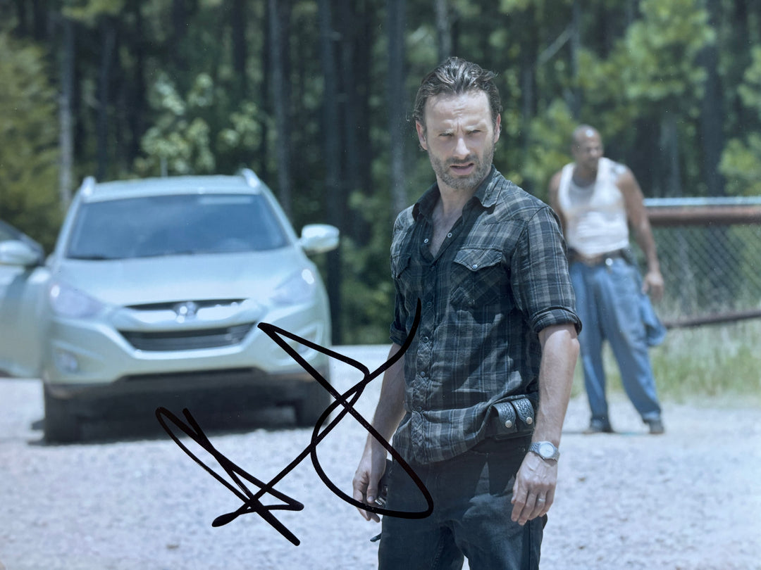 Andrew Lincoln signed Autograph 8x10 The Walking Dead