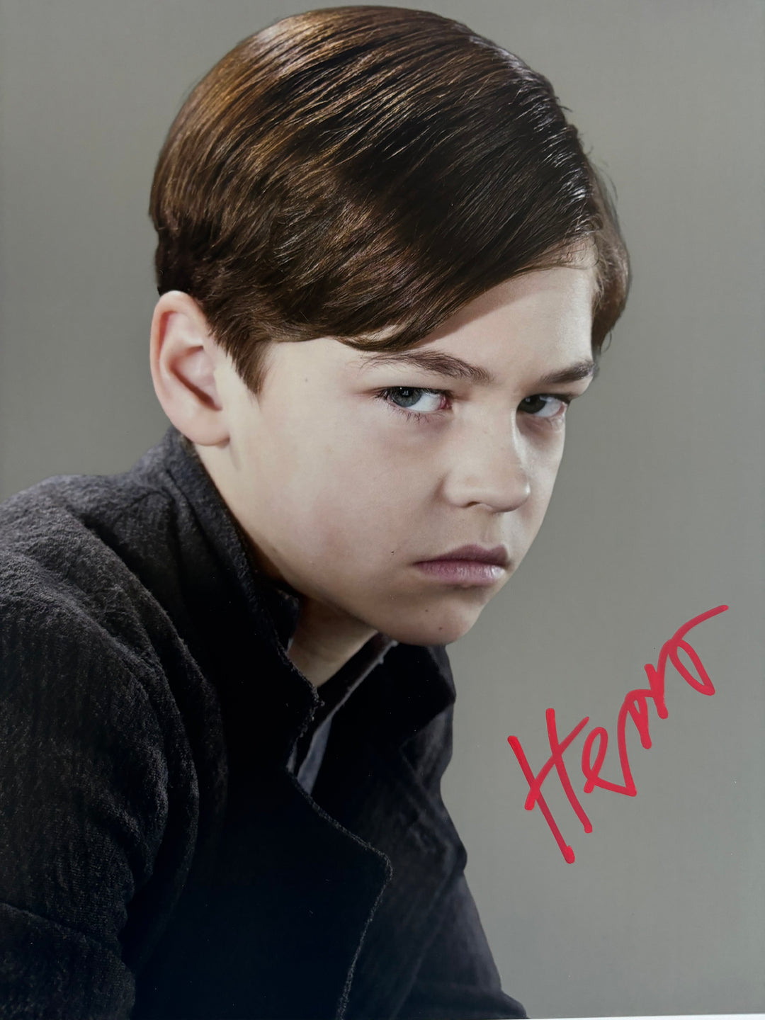 Hero Fiennes Tiffin signed Autograph 8x10 Harry Potter