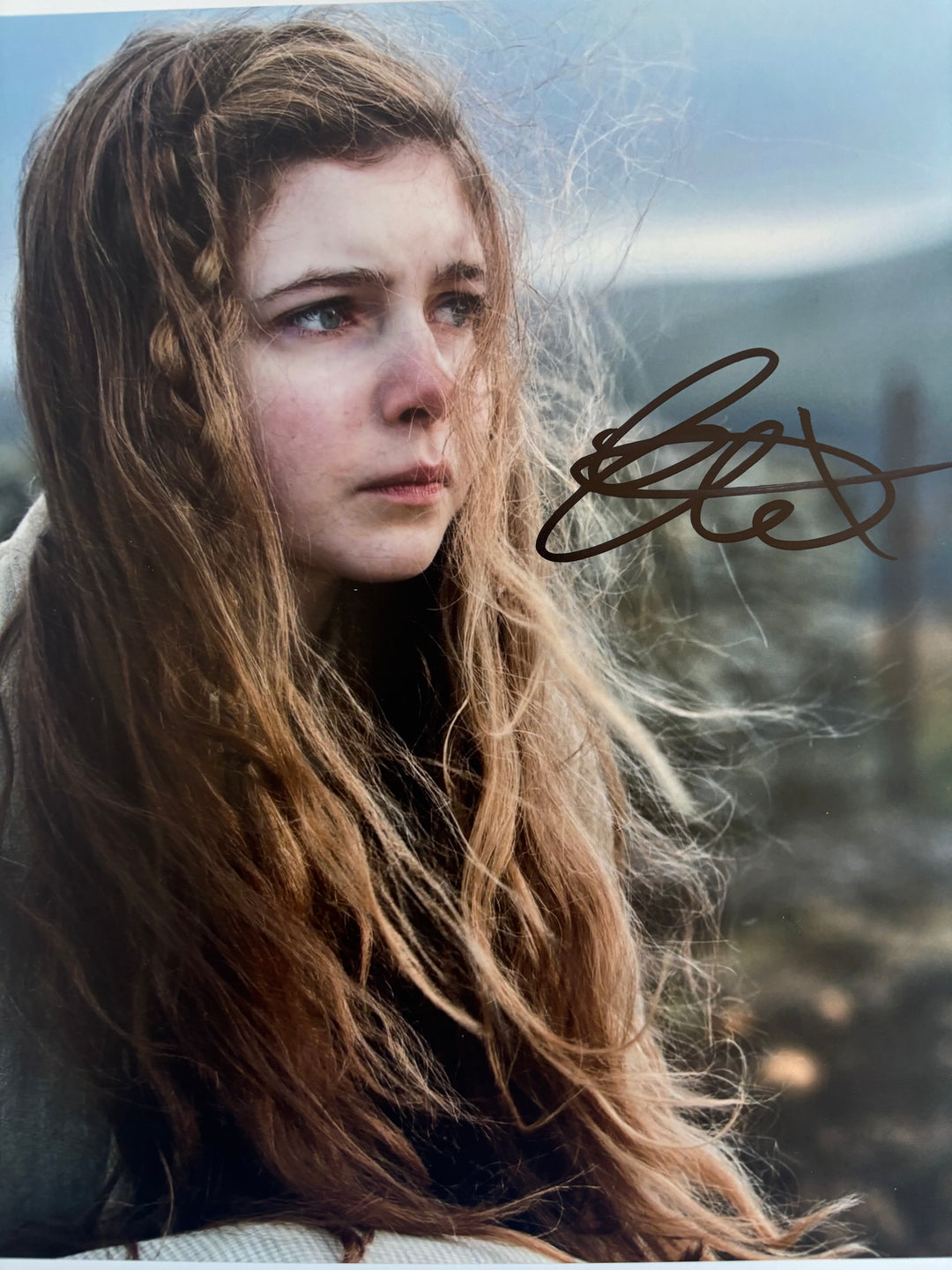 Eleanor Worthington-Cox signed Autograph 8x10 Britannia