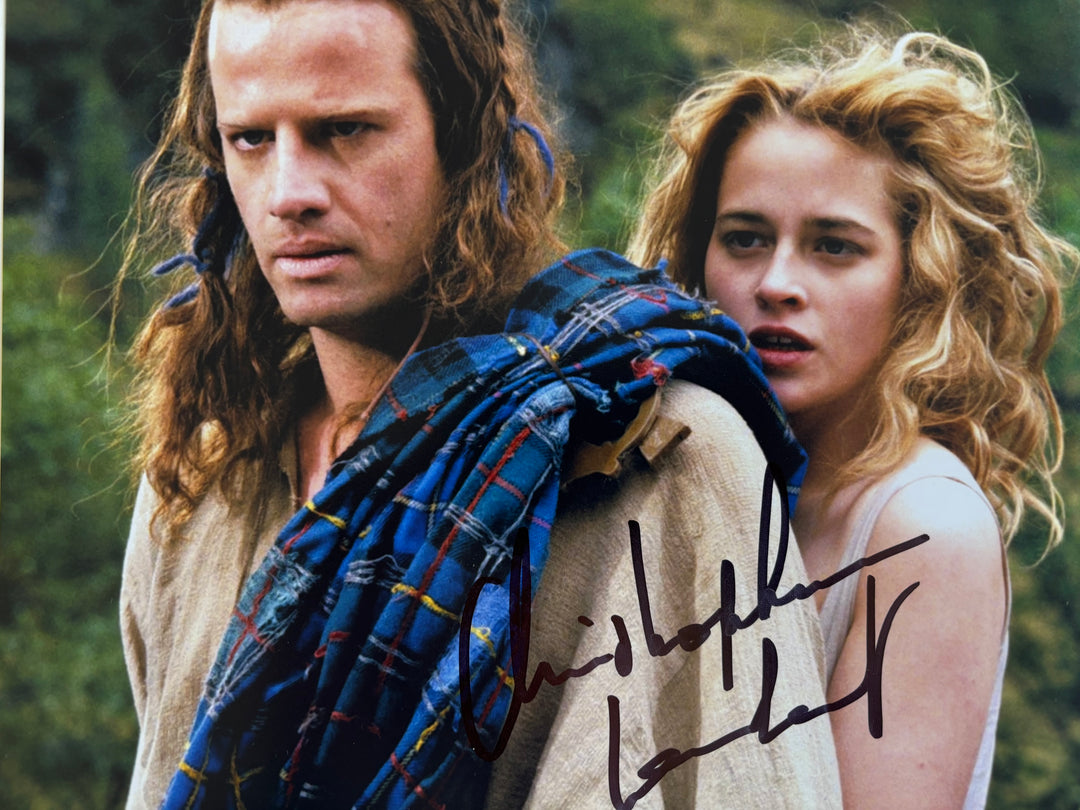 Christopher Lambert signed Autograph 8x10 Highlander