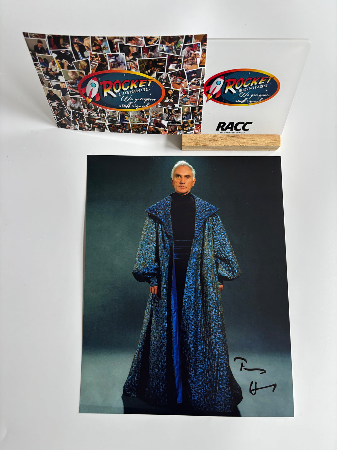Terence Stamp signed Autograph 8x10 Star Wars