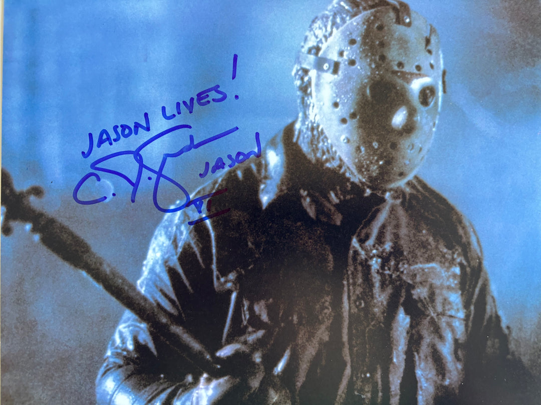 C. J. Graham signed Autograph 8x10 Friday the 13th