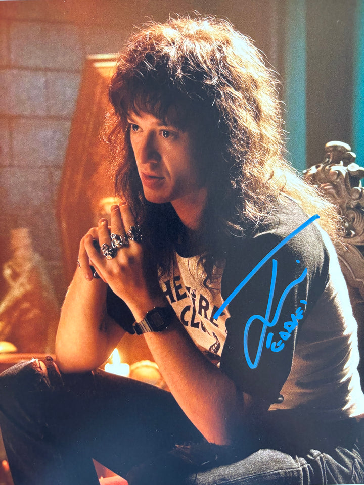 Joseph Quinn signed Autograph 8x10 Stranger Things