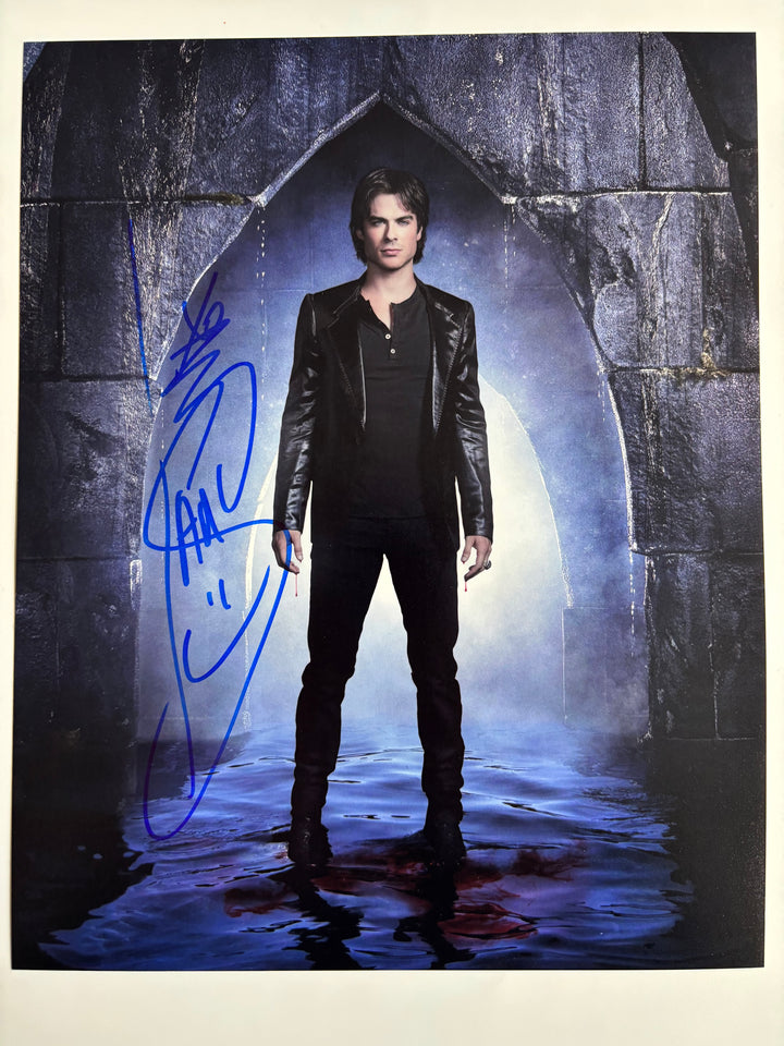 Ian Somerhalder signed Autograph 8x10 Vampire Diaries