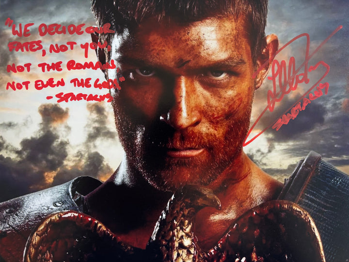 Liam McIntyre signed Autograph 8x10 Spartacus