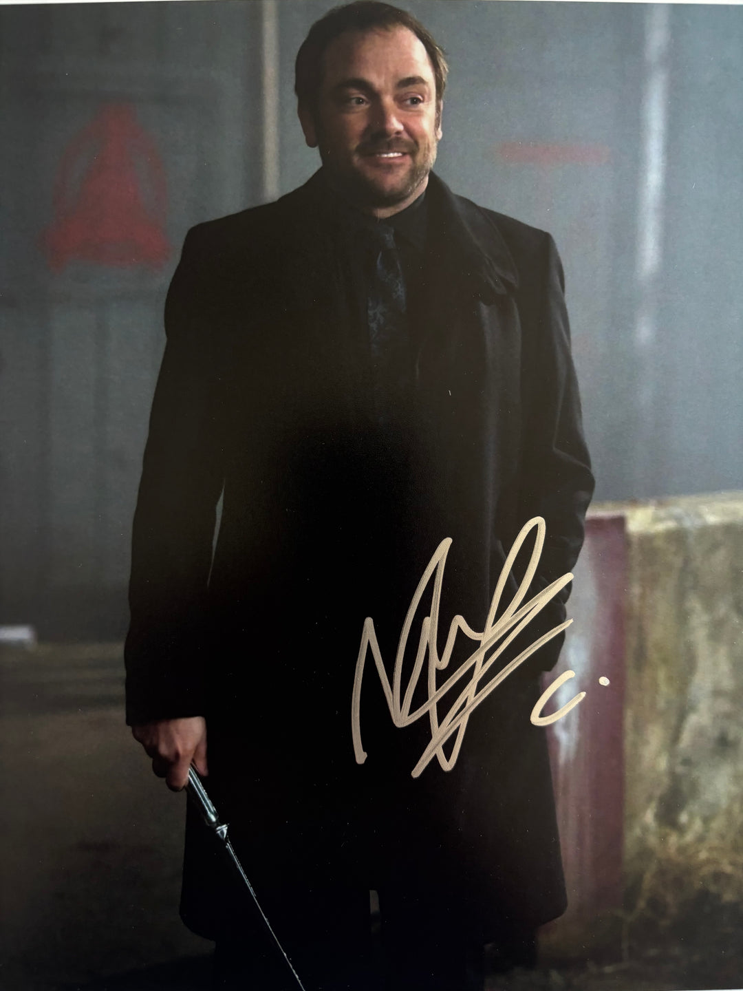 Mark Sheppard signed Autograph 8x10 Supernatural