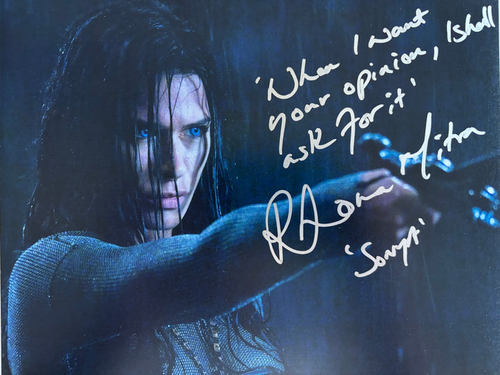 Rhona Mitra signed Autograph 8x10 Underworld
