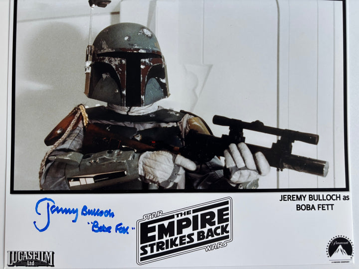 Jeremy Bulloch signed Autograph 8x10 Star Wars