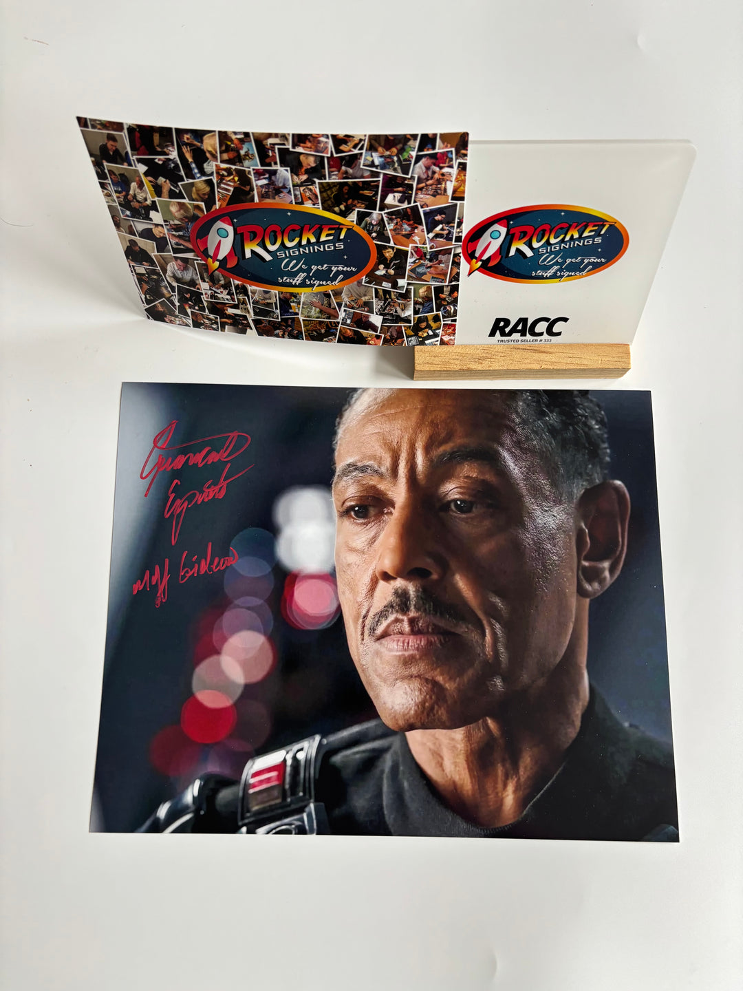 Giancarlo Esposito signed Autograph 8x10 Star Wars: The Mandalorian