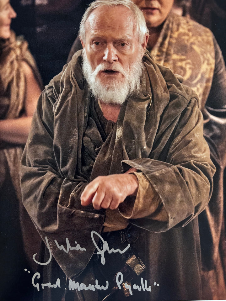 Julian Glover signed Autograph 8x10 Star Wars, Game of Thrones, Indiana Jones, James Bond