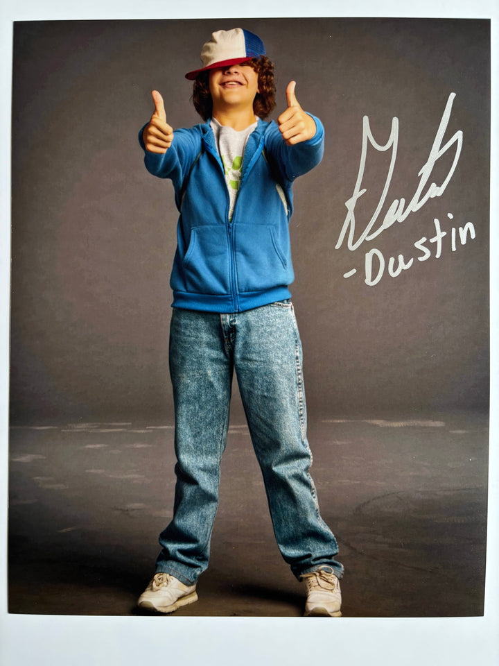 Gaten Matarazzo signed Autograph 8x10 Stranger Things