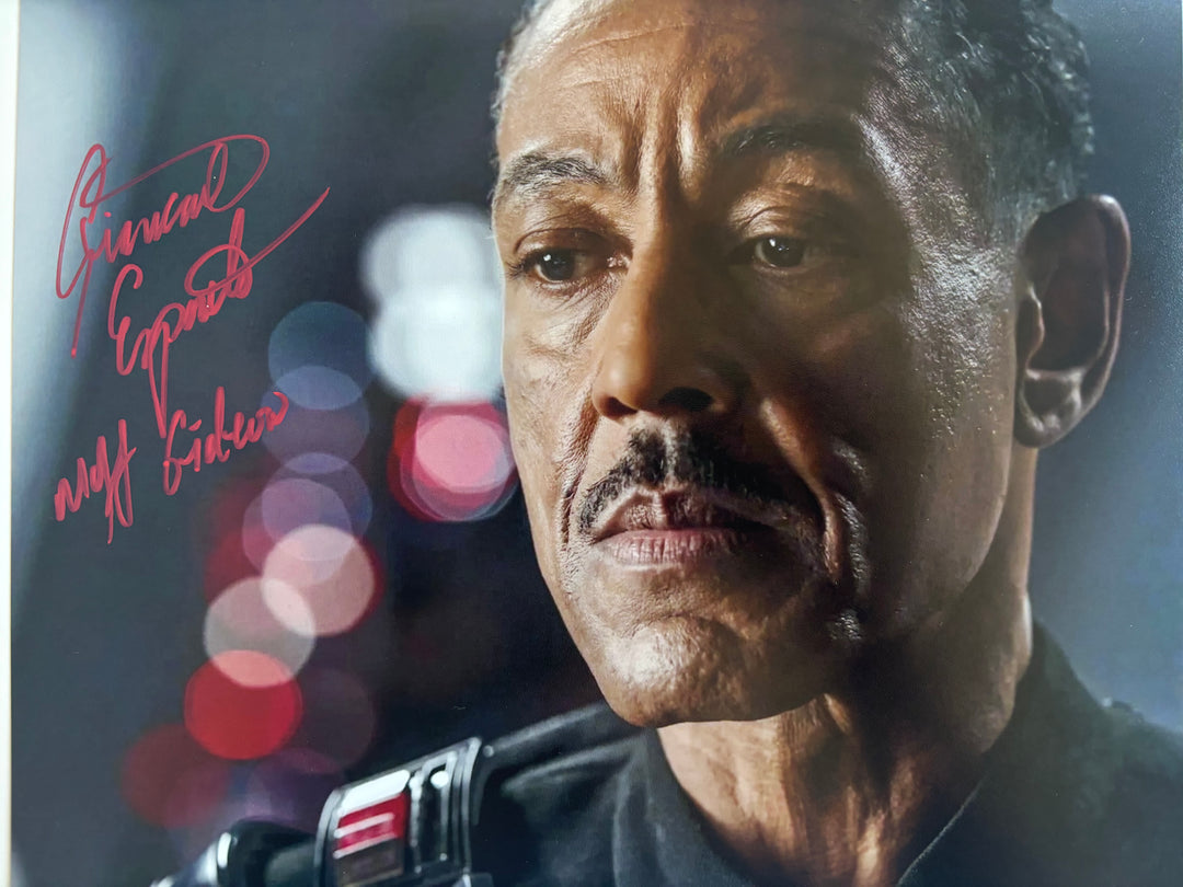 Giancarlo Esposito signed Autograph 8x10 Star Wars: Mandalorian, Breaking Bad
