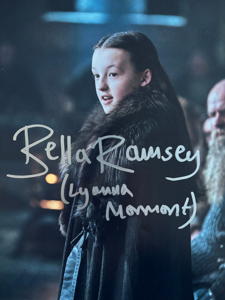 Bella Ramsey signed Autograph 8x10 Game of Thrones
