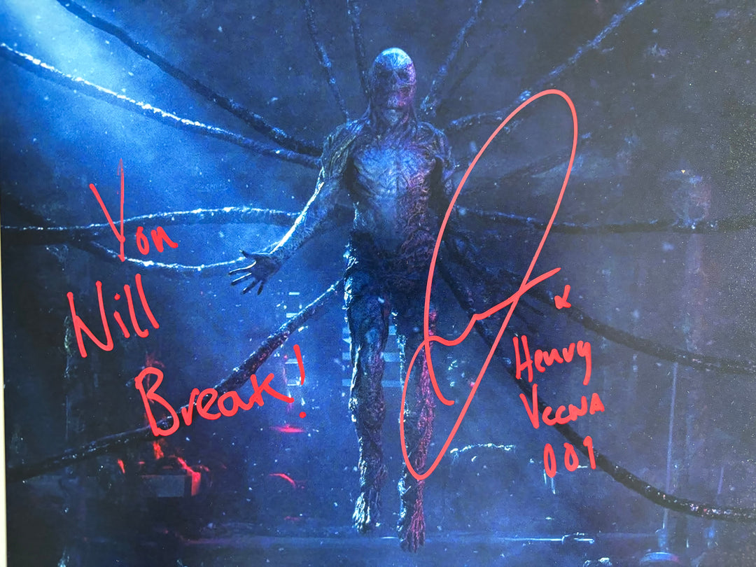 Jamie Campbell Bower signed Autograph 8x10 Stranger Things