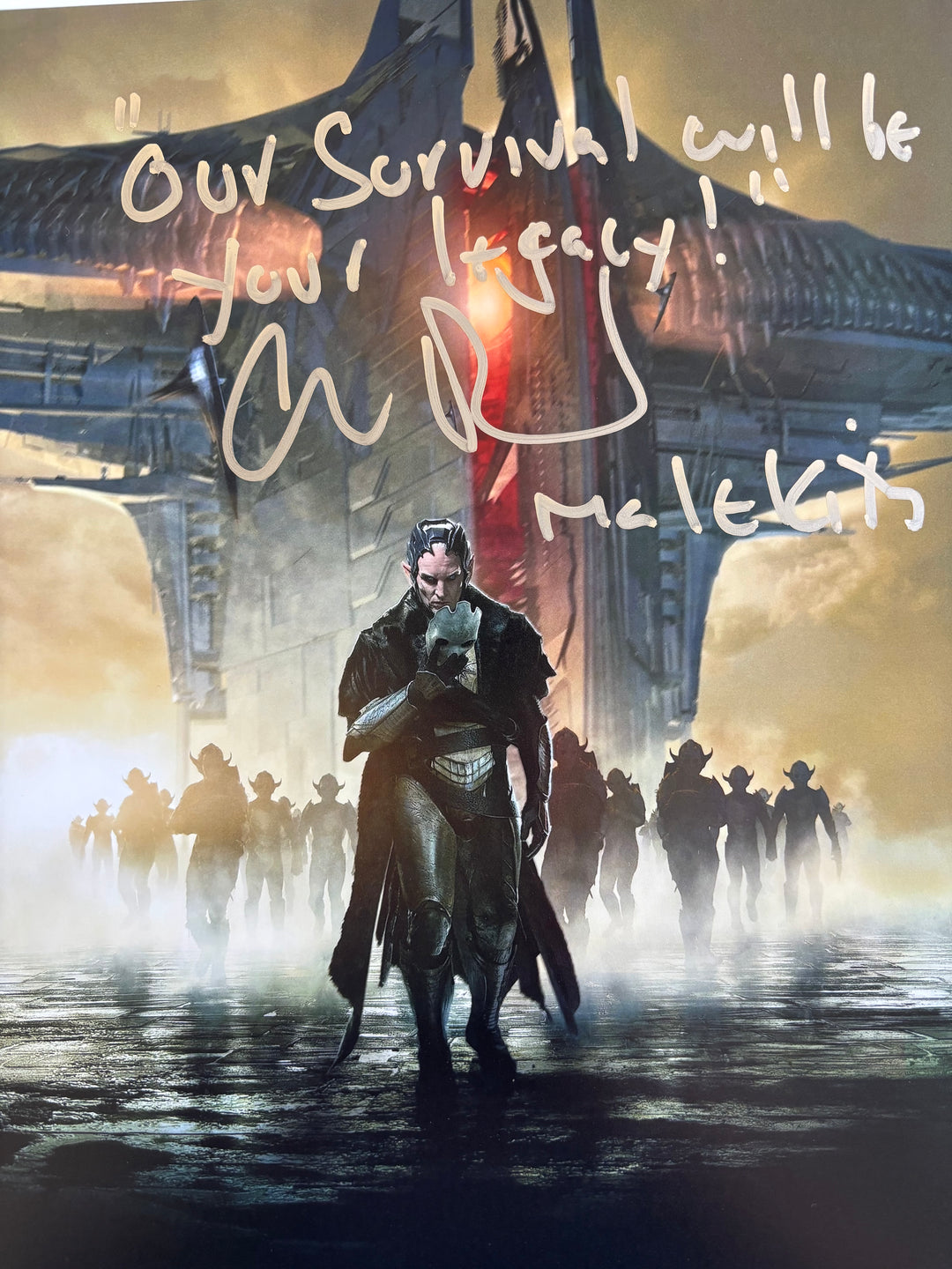 Christopher Eccleston signed Autograph 8x10 Marvel
