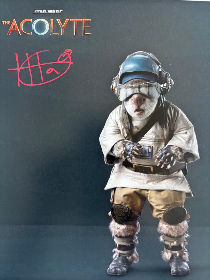 Hassan Taj signed Autograph 8x10 Star Wars