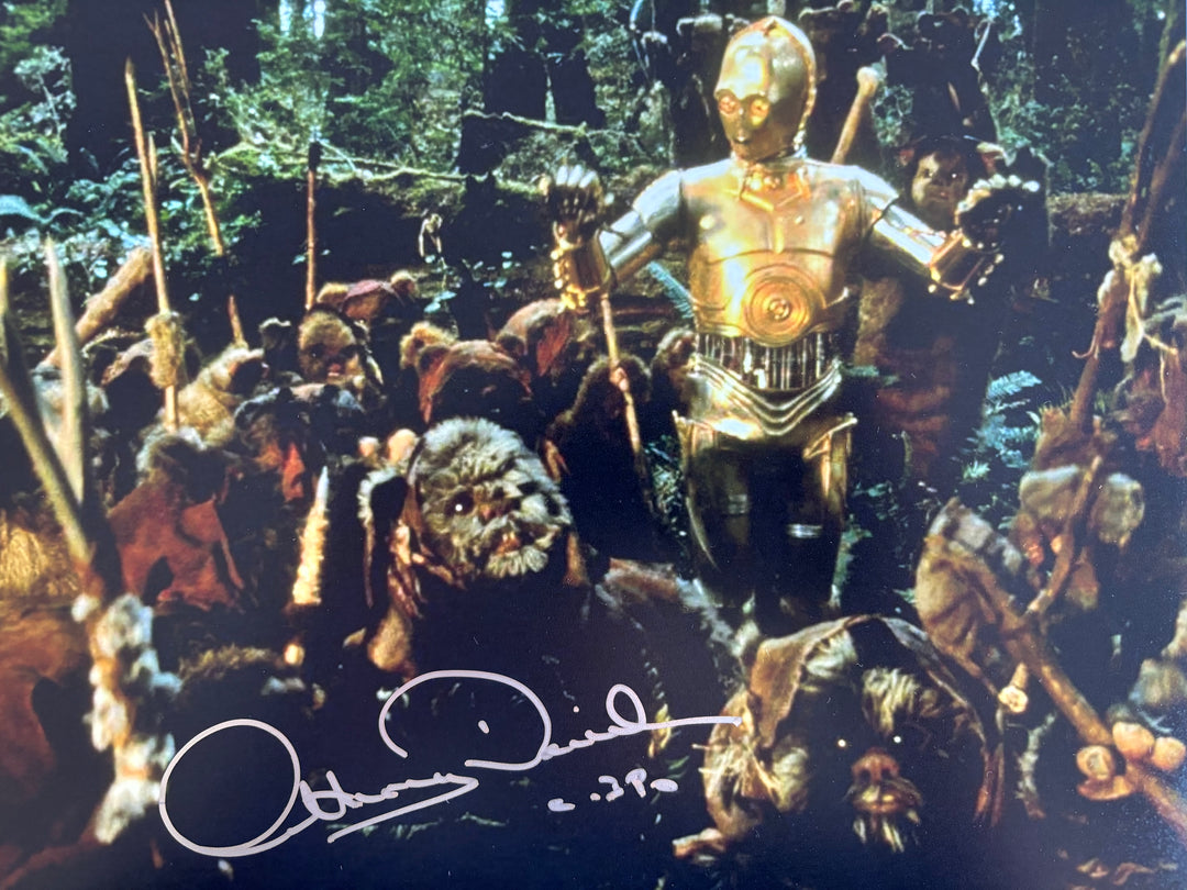 Anthony Daniels signed Autograph 8x10 Star Wars