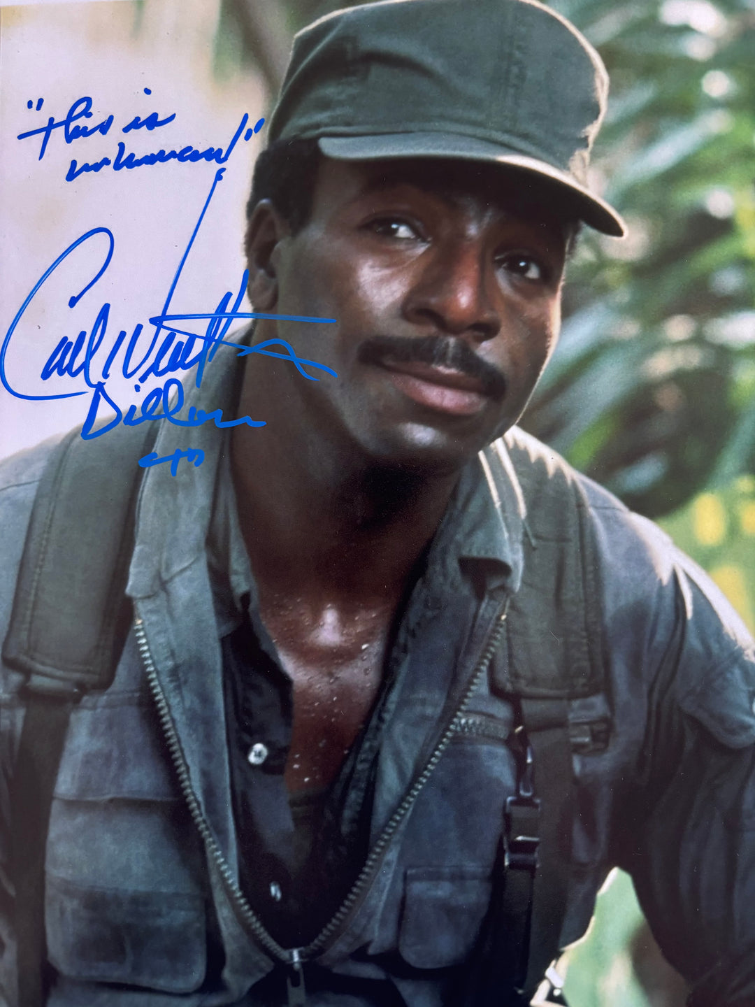 Carl Weathers signed Autograph 8x10 Rocky, Star Wars, Predator