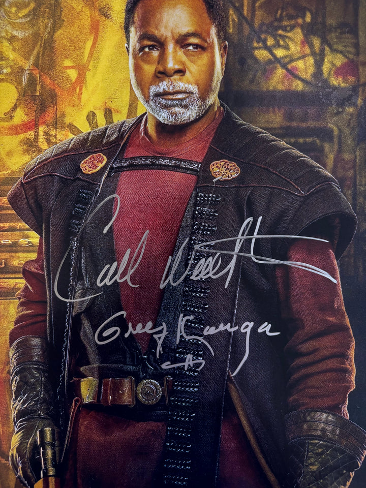 Carl Weathers signed Autograph 8x10 Rocky, Star Wars, Predator
