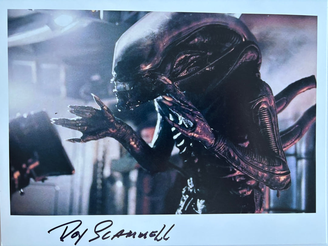 Roy Scammell signed Autograph 8x10 Alien