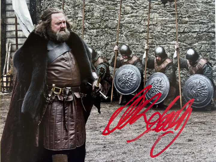 Mark Addy signed Autograph 8x10 Game of Thrones