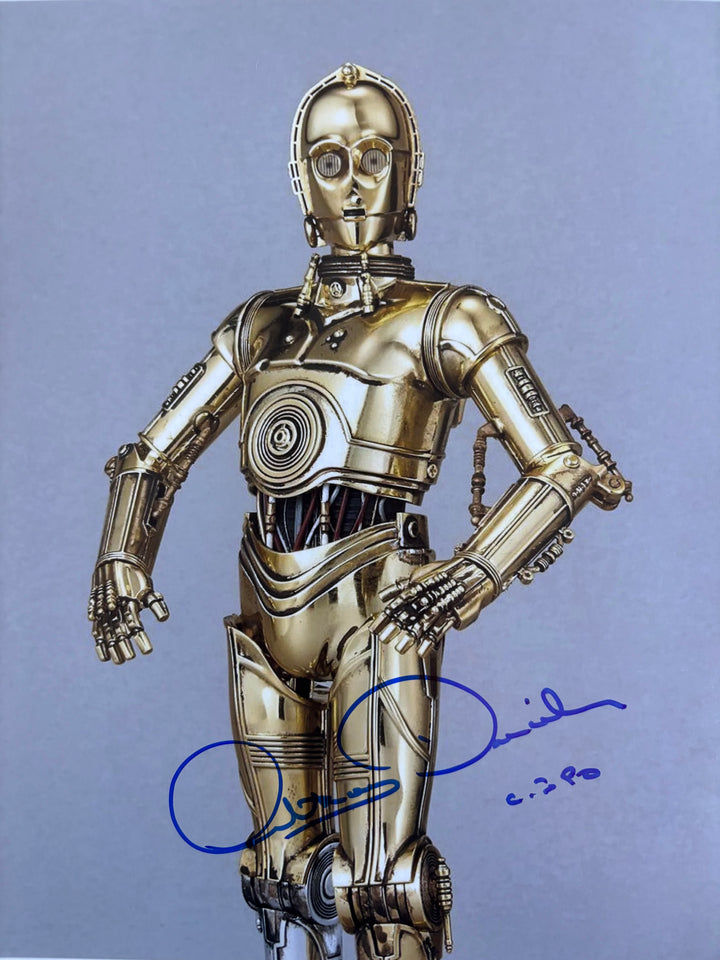 Anthony Daniels signed Autograph 8x10 Star Wars