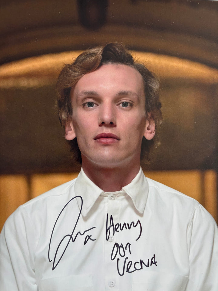Jamie Campbell Bower signed Autograph 8x10 Stranger Things