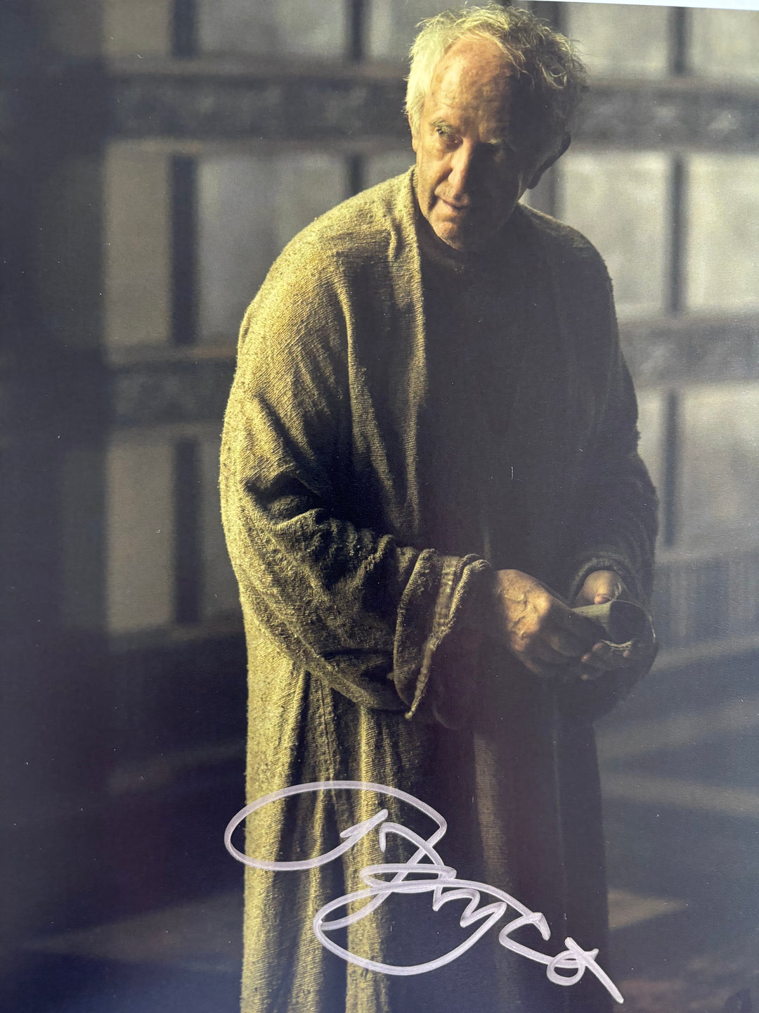 Jonathan Pryce signed Autograph 8x10 Game of Thrones, Pirates of the Carribean
