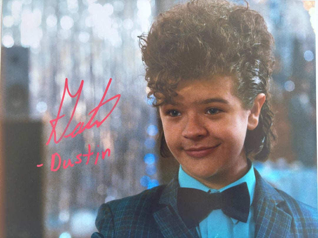 Gaten Matarazzo signed Autograph 8x10 Stranger Things