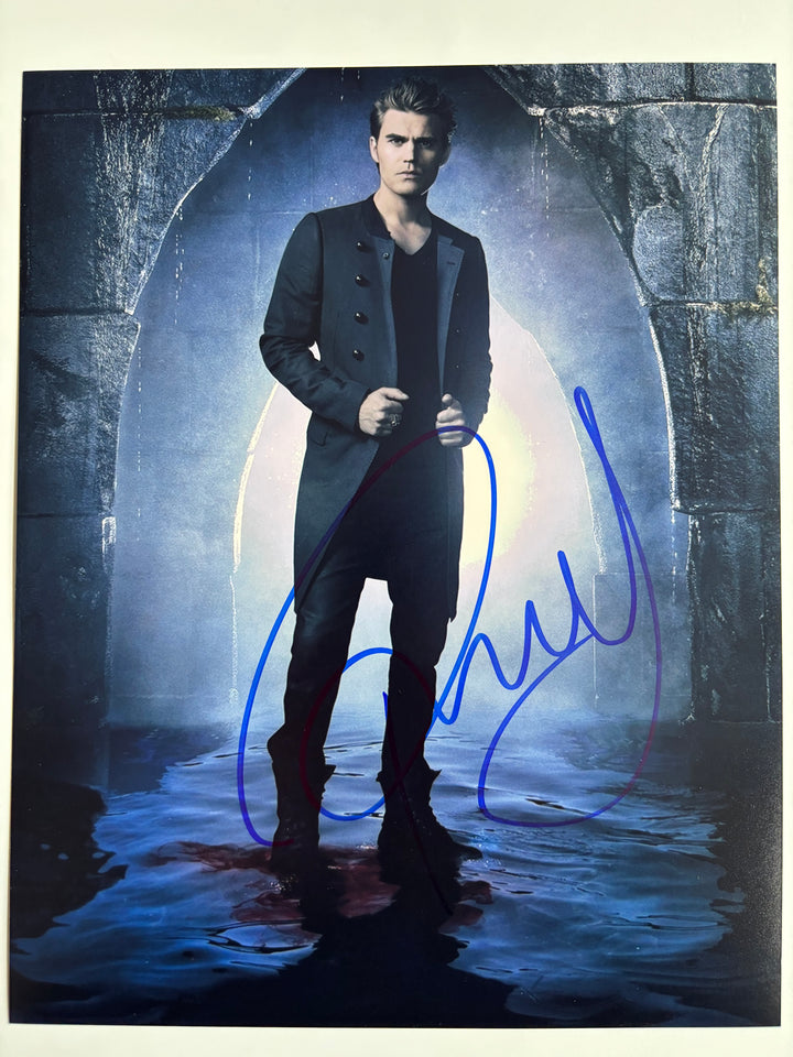 Paul Wesley signed Autograph 8x10 Vampire Diaries