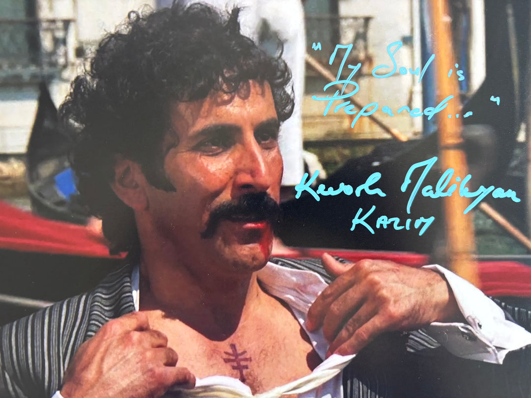 Kevork Malikyan signed Autograph 8x10 Indiana Jones