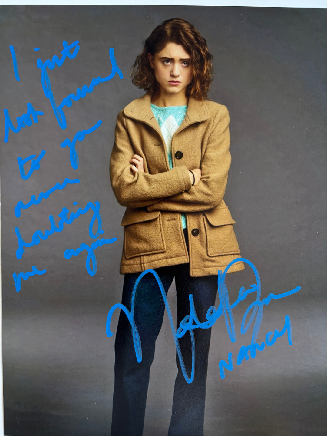 Natalia Dyer signed Autograph 8x10 Stranger Things