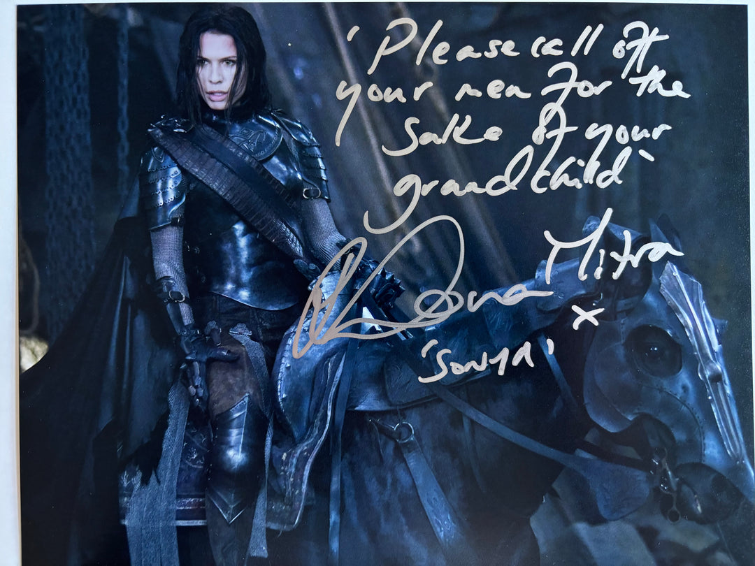 Rhona Mitra signed Autograph 8x10 Underworld