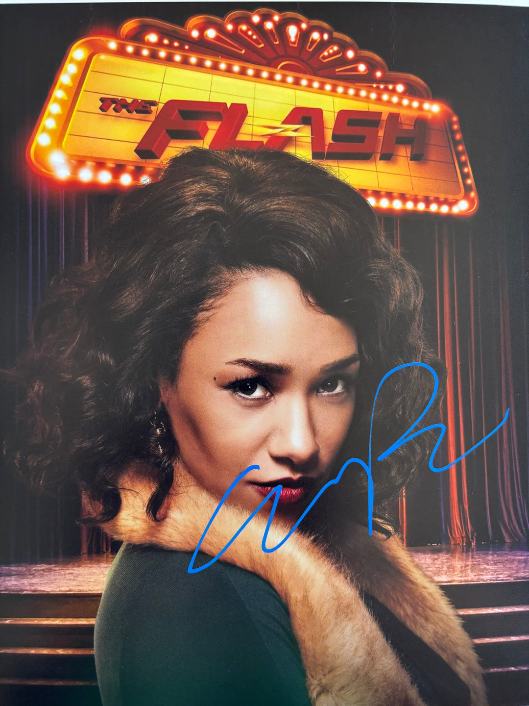 Candice Patton signed Autograph 8x10 The Flash
