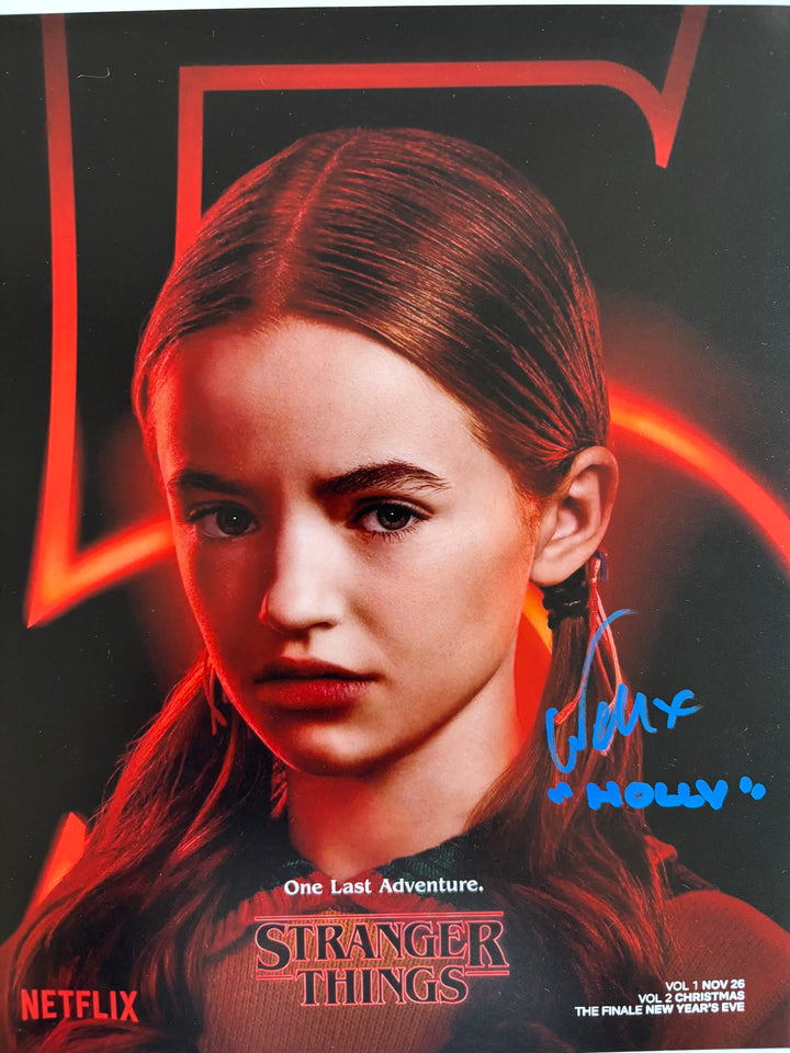 Nell Fisher signed Autograph 8x10 Stranger Things