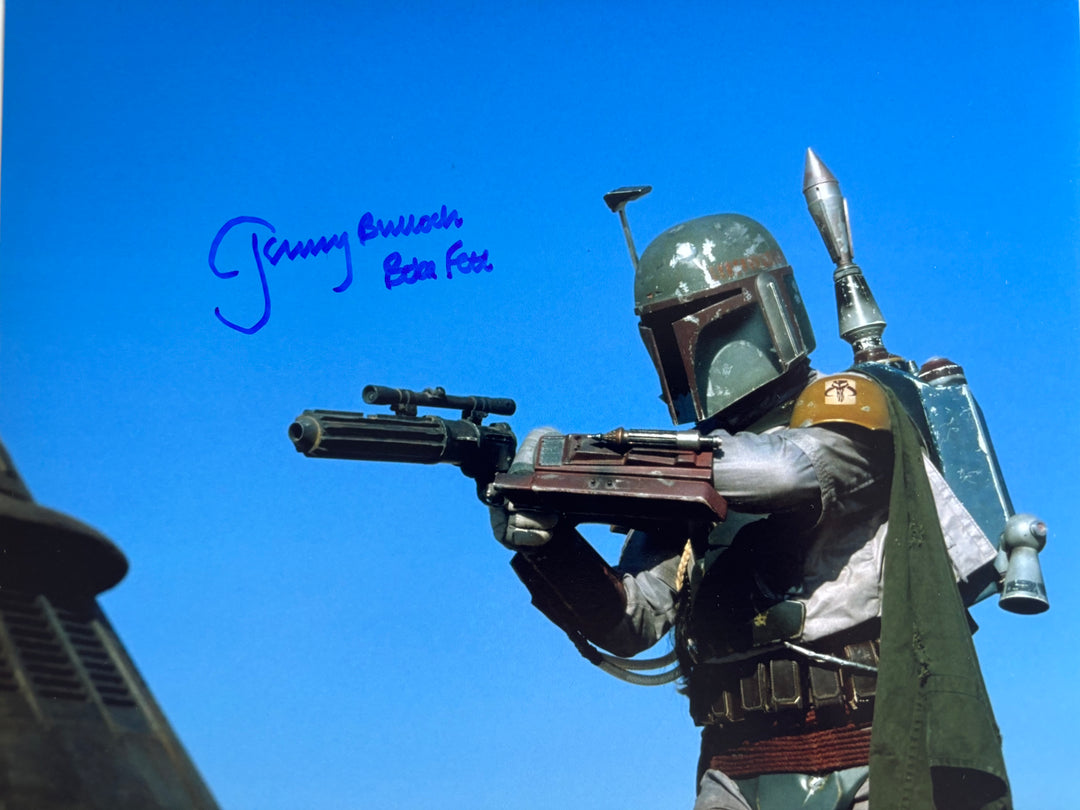 Jeremy Bulloch signed Autograph 8x10 Star Wars