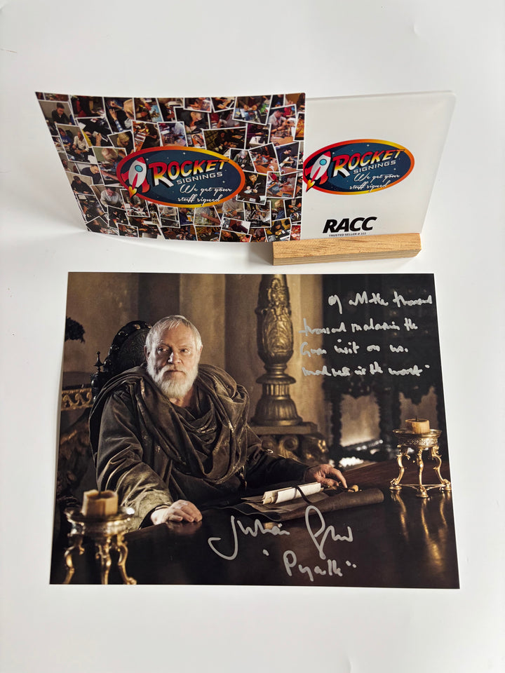 Julian Glover signed Autograph 8x10 Game of Thrones