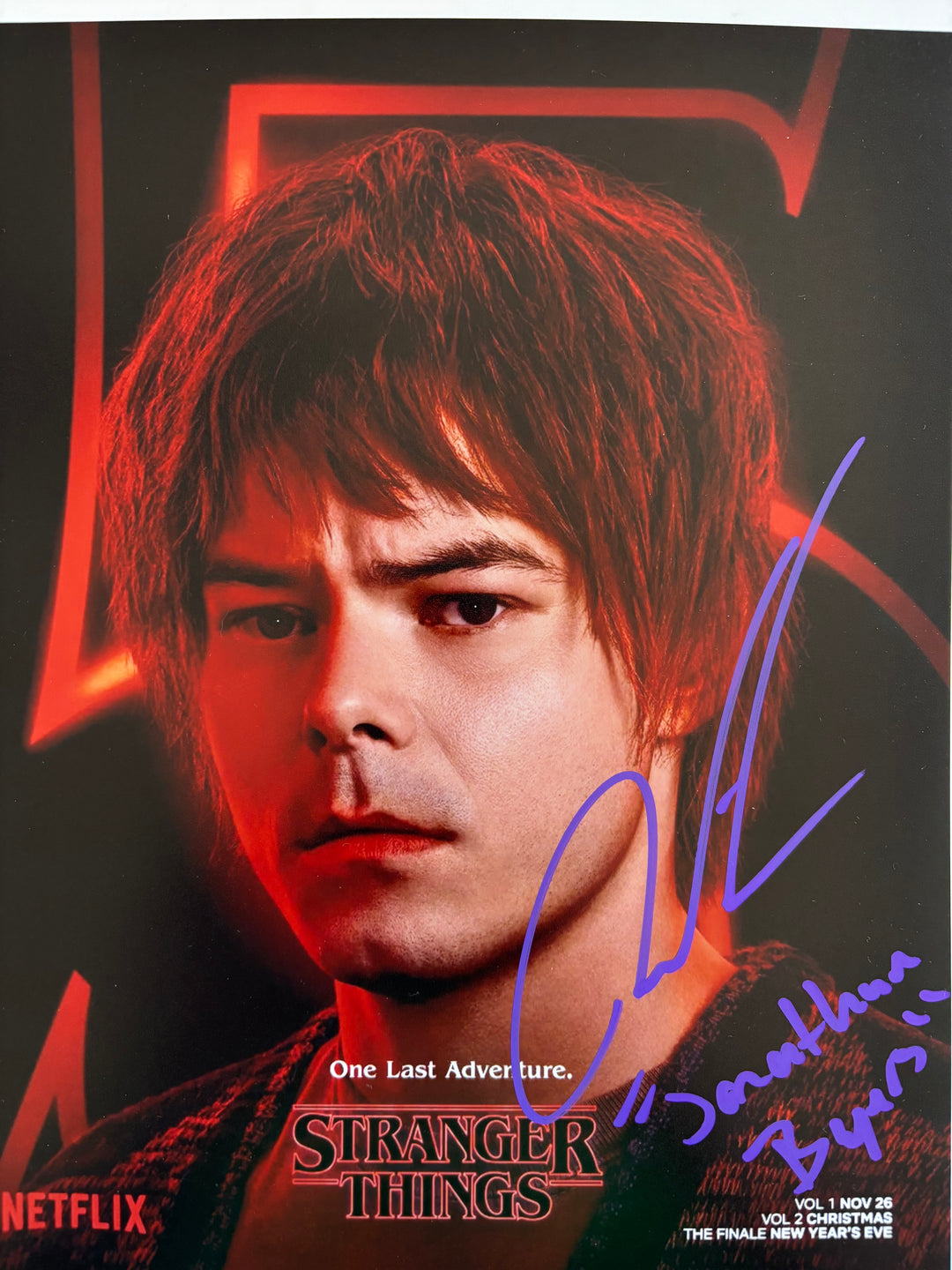 Charlie Heaton signed Autograph 8x10 Stranger Things