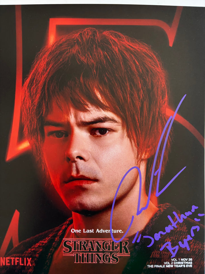 Charlie Heaton signed Autograph 8x10 Stranger Things