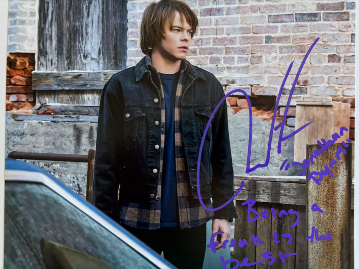 Charlie Heaton signed Autograph 8x10 Stranger Things