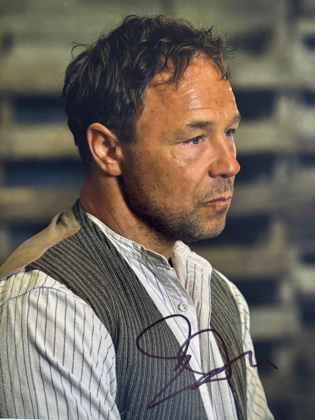 Stephen Graham signed Autograph 8x10 Peaky Blinders, Adolescence, Pirates of the Carribean