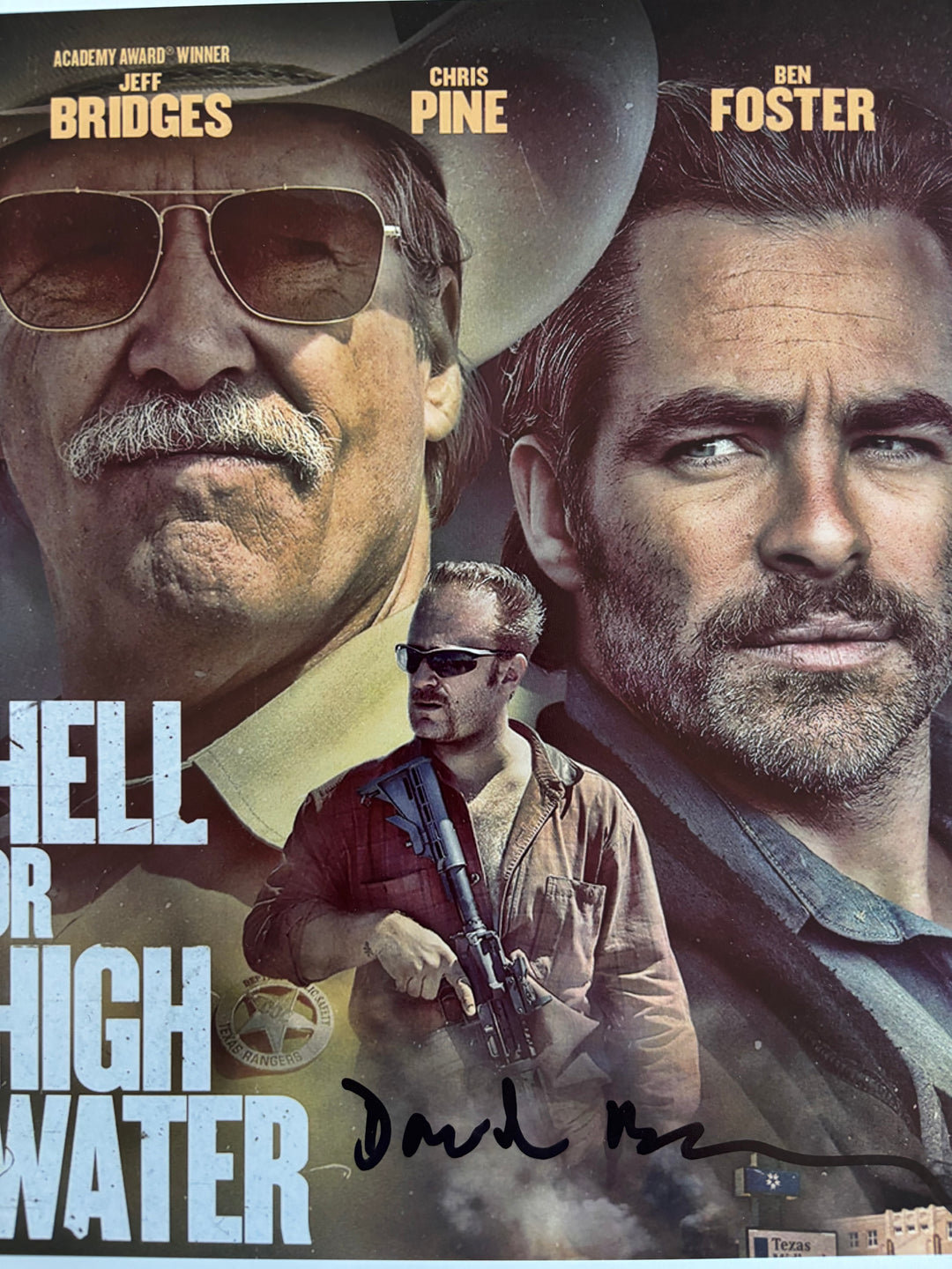 David Mackenzie signed Autograph 8x10 Outlaw Kings, Hell or High Water